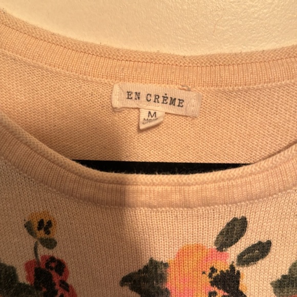 Beige Floral Top - Picture 2 of 4